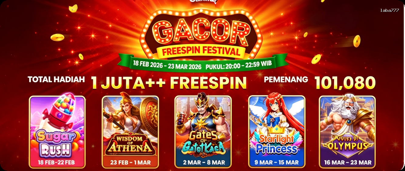 Login laba777 Sekarang Bonus Melimpah